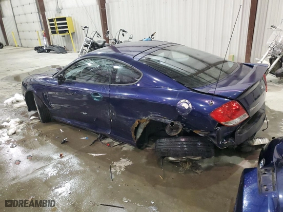 2006 Hyundai Tiburon GS with VIN KMHHM65D66U230533, listed as a Copart auction lot 87877565 with 155,039 mi miles and Non Repairable. Bid and sale history available at carsss.com. Image 2.