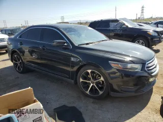 2015 Ford Taurus SEL with VIN 1FAHP2E89FG180089, listed as a Copart auction lot 58445555 with 151,240 mi miles and Salvage title. Bid and sale history available at DreamBid. Image 4.