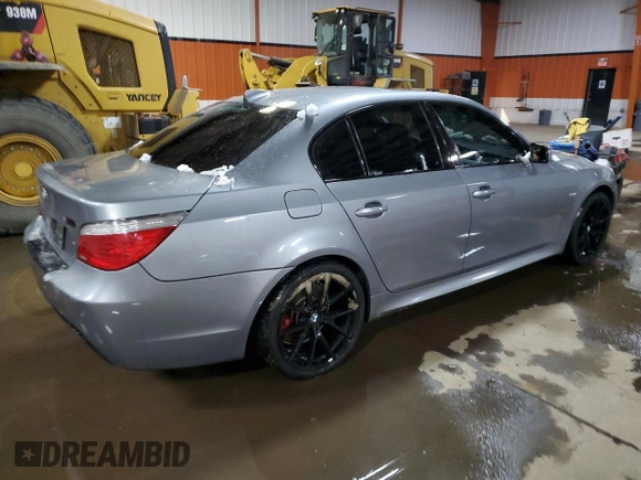 2006 BMW 5 Series 530xi with VIN WBANF73556CG68310, listed as a Copart auction lot 82031014 with 189,112 mi miles and Clean Title. Bid and sale history available at DreamBid. Image 3.