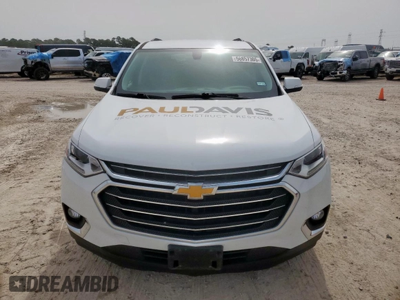 2021 Chevrolet Traverse LT Cloth with VIN 1GNERGKW9MJ166577, listed as a Copart auction lot 56857305 with 109,294 mi miles and Salvage title. Bid and sale history available at DreamBid. Image 5.