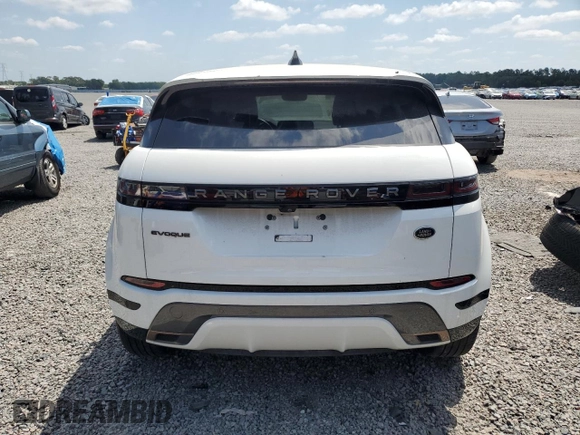 2021 Land Rover Range Rover Evoque R-Dynamic S z VIN SALZT2FX7MH127794, wystawiony jako Copart lot #54184595 z przebiegiem 50 087 mil mil oraz Czysty tytuł • Clean title. Historia ofert i sprzedaży dostępna na DreamBid. Obrazek 6.