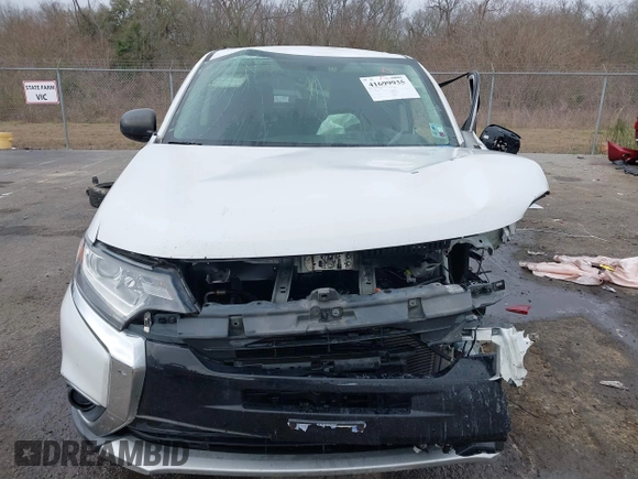 2016 Mitsubishi Outlander ES with VIN JA4AD2A34GZ043074, listed as a IAAI auction lot 41699935 with Not provided miles and . Bid and sale history available at DreamBid. Image 12.