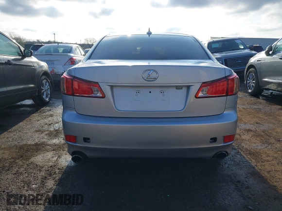 2013 Lexus IS 250 with VIN JTHBF5C21D5186804, listed as a IAAI auction lot 41915523 with 138,059 mi miles. Bid and sale history available at carsss.com. Image 16.