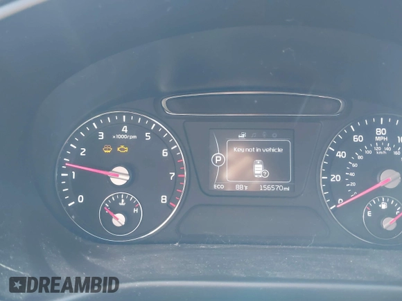 2017 Kia Sorento EX with VIN 5XYPH4A14HG190770, listed as a IAAI auction lot 42501305 with 156,570 mi miles and . Bid and sale history available at DreamBid. Image 7.