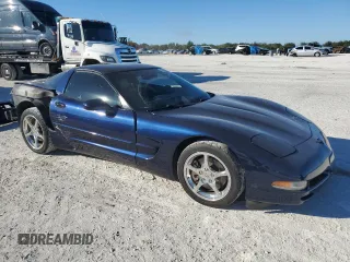 2001 Chevrolet Corvette with VIN 1G1YY22G515114977, listed as a Copart auction lot 82320124 with 71,872 mi miles and Salvage Title. Bid and sale history available at carsss.com. Image 4.