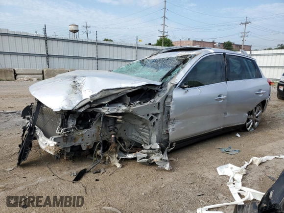 2008 Infiniti EX Journey with VIN JNKAJ09F48M351814, listed as a Copart auction lot 62750404 with Not Provided miles and Salvage Title. Bid and sale history available at DreamBid. Image 1.
