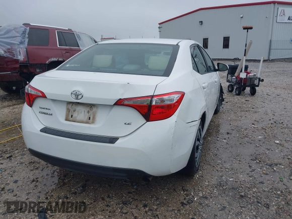 2016 Toyota Corolla L with VIN 5YFBURHE5GP485592, listed as a IAAI auction lot 41930690 with 121,861 mi miles and . Bid and sale history available at DreamBid. Image 4.