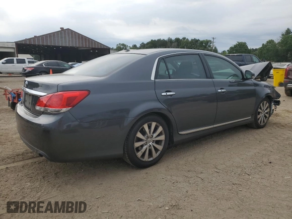 2011 Toyota Avalon with VIN 4T1BK3DBXBU413941, listed as a Copart auction lot 57725185 with 130,348 mi miles and Salvage title. Bid and sale history available at DreamBid. Image 3.