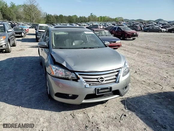 2013 Nissan Sentra SL with VIN 3N1AB7AP2DL614420, listed as a Copart auction lot 52449745 with 101,570 mi miles and Salvage Title. Bid and sale history available at carsss.com. Image 10.