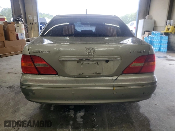 2003 Lexus LS 430 z VIN JTHBN30F530115129, wystawiony jako Copart lot #56521665 z przebiegiem 278 666 mil mil oraz Szkoda całkowita • Salvage title. Historia ofert i sprzedaży dostępna na DreamBid. Obrazek 6.