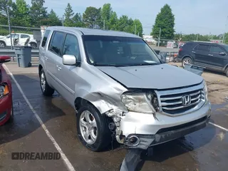 2012 Honda Pilot EX-L with VIN 5FNYF3H68CB014083, listed as a IAAI auction lot 42173310 with 238,175 mi miles and . Bid and sale history available at DreamBid. Image 1.