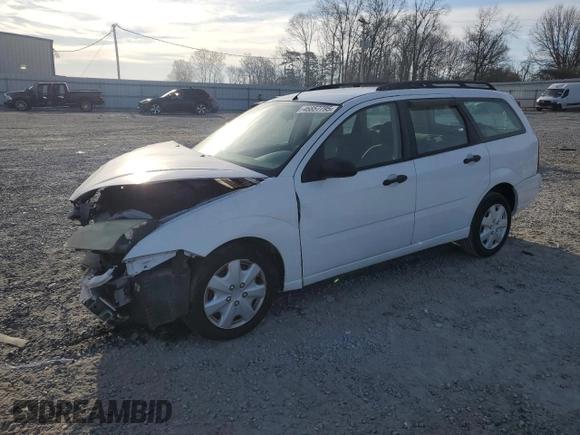 2005 Ford Focus SE with VIN 1FAFP36N95W125969, listed as a Copart auction lot 46857795 with 103,995 mi miles and Salvage Title. Bid and sale history available at carsss.com. Image 1.