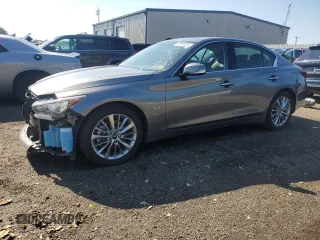 2019 Infiniti Q50 Luxe с VIN JN1EV7AR6KM592872, выставлен на аукционе Copart как лот 61905985 с пробегом 34 770 миль миль и Списание • Salvage title. История ставок и продаж доступна на DreamBid. Изображение 1.