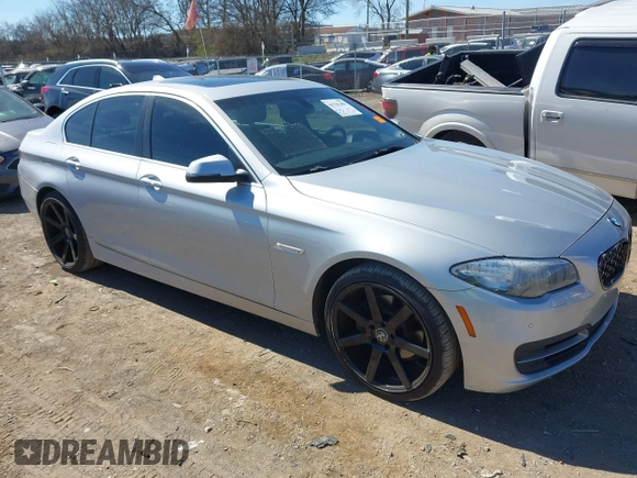 2014 BMW 5 Series 528i xDrive with VIN WBA5A7C5XED612822, listed as a IAAI auction lot 41701488 with 120,939 mi miles and . Bid and sale history available at DreamBid. Image 1.