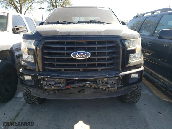 2016 Ford F-150 XLT with VIN 1FTEW1EP3GKD61415, listed as a Copart auction lot 50423475 with 236,244 mi miles and Salvage Title. Bid and sale history available at carsss.com. Image 5.