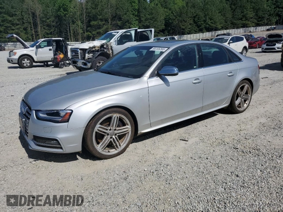 2013 Audi S4 Premium Plus z VIN WAUBGAFL1DA205190, wystawiony jako Copart lot #58205265 z przebiegiem 127 714 mil mil oraz Tytuł czysty. Historia ofert i sprzedaży dostępna na DreamBid. Obrazek 1.