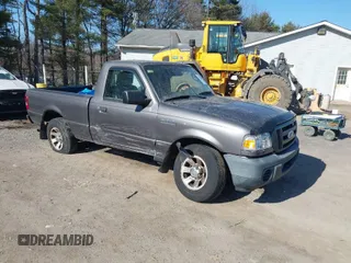 2010 Ford Ranger XL with VIN 1FTKR1AD5APA55977, listed as a IAAI auction lot 41762348 with 105,999 mi miles. Bid and sale history available at carsss.com. Image 1.