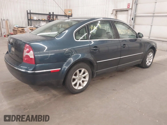 2004 Volkswagen Passat GLS z VIN WVWPD63B24P201432, wystawiony jako IAAI lot #42404871 z przebiegiem 120 630 mil mil oraz . Historia ofert i sprzedaży dostępna na DreamBid. Obrazek 4.
