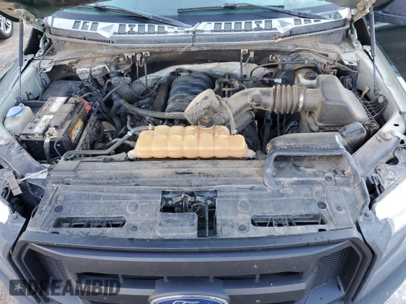 2017 Ford F-150 XL with VIN 1FTMF1EF0HKD96241, listed as a Copart auction lot 72636114 with 130,154 mi miles and Salvage title. Bid and sale history available at DreamBid. Image 11.