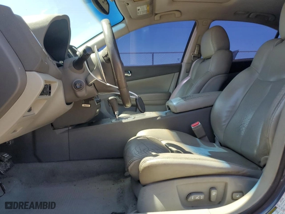 2009 Nissan Maxima 3.5 SV with VIN 1N4AA51E69C825597, listed as a Copart auction lot 58472894 with 234,230 mi miles and Salvage Title. Bid and sale history available at carsss.com. Image 7.