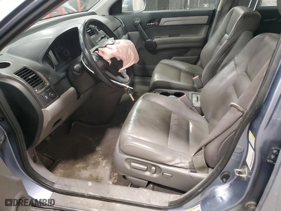 2010 Honda CR-V EX-L with VIN JHLRE4H73AC013054, listed as a Copart auction lot 50491595 with 123,121 mi miles and Salvage Title. Bid and sale history available at carsss.com. Image 7.