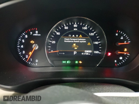 2019 Kia Sorento EX Sport V6 with VIN 5XYPH4A57KG610547, listed as a Copart auction lot 89099865 with 41,738 mi miles and Salvage Title. Bid and sale history available at carsss.com. Image 9.