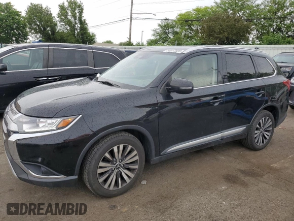 2020 Mitsubishi Outlander SE with VIN JA4AD3A35LZ030379, listed as a Copart auction lot 55917925 with 104,748 mi miles and Salvage title. Bid and sale history available at DreamBid. Image 1.