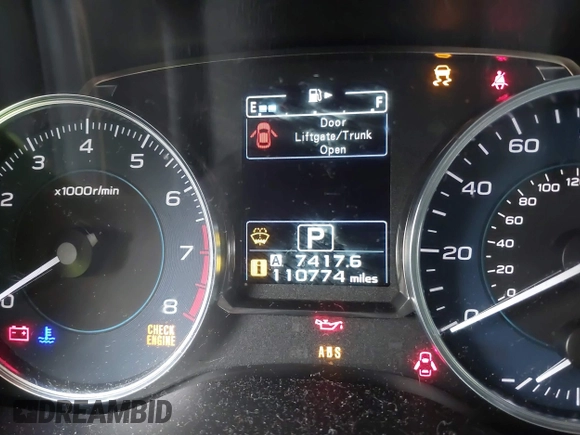 2015 Subaru Impreza Special Sports Limited with VIN JF1GPAW62F8205993, listed as a IAAI auction lot 42505489 with 110,774 mi miles and . Bid and sale history available at DreamBid. Image 15.