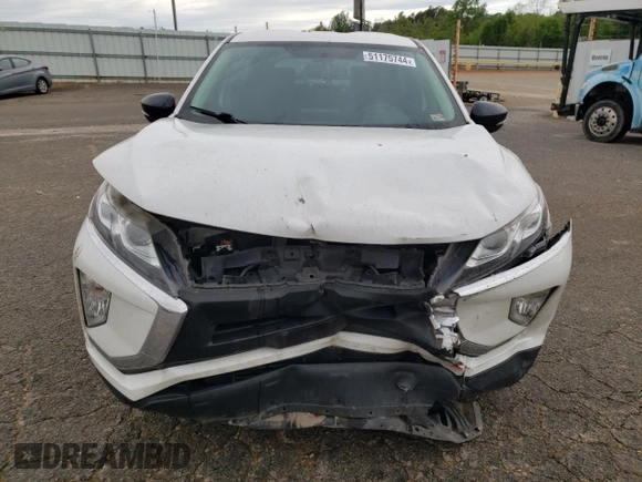 2020 Mitsubishi Eclipse Cross LE with VIN JA4AT4AA8LZ001126, listed as a Copart auction lot 51175744 with 76,296 mi miles and Salvage title. Bid and sale history available at DreamBid. Image 5.