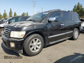 2007 Infiniti QX56 with VIN 5N3AA08A47N802971, listed as a Copart auction lot 64997205 with 172,316 mi miles and Salvage title. Bid and sale history available at DreamBid. Image 1.