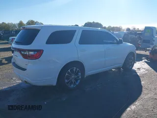 2019 Dodge Durango GT Plus with VIN 1C4RDHDG1KC650717, listed as a IAAI auction lot 40952795 with 198,418 mi miles and . Bid and sale history available at carsss.com. Image 4.