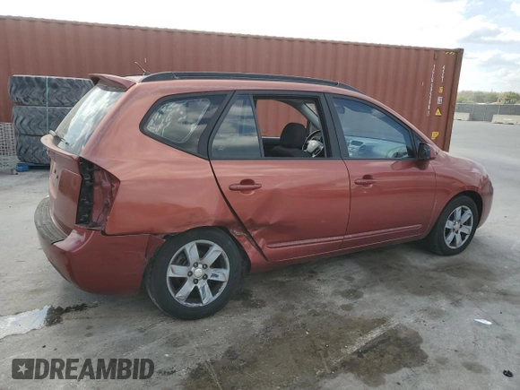 2008 Kia Rondo LX with VIN KNAFG525687165014, listed as a Copart auction lot 48962835 with 226,139 mi miles and Salvage Title. Bid and sale history available at carsss.com. Image 3.
