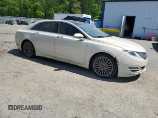 2014 Lincoln MKZ with VIN 3LN6L2G97ER821875, listed as a Copart auction lot 52415175 with 189,544 mi miles and Salvage Title. Bid and sale history available at DreamBid. Image 4.