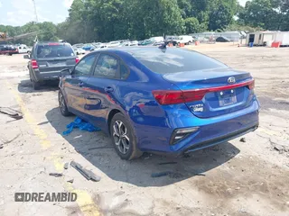 2019 Kia Forte LXS with VIN 3KPF24AD6KE119811, listed as a IAAI auction lot 40063435 with 35,897 mi miles. Bid and sale history available at carsss.com. Image 3.