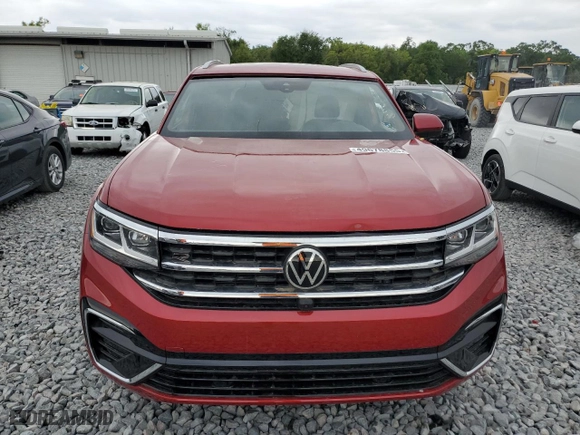 2022 Volkswagen Atlas Cross Sport 3.6L V6 SEL Premium R-Line with VIN 1V2FE2CA0NC210436, listed as a Copart auction lot 49678855 with 19,472 mi miles and Salvage Title. Bid and sale history available at carsss.com. Image 5.