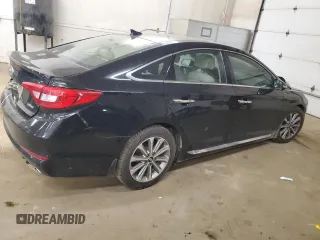 2016 Hyundai Sonata Sport with VIN 5NPE34AF3GH322135, listed as a Copart auction lot 55730525 with 100,404 mi miles and Non Repairable. Bid and sale history available at DreamBid. Image 3.