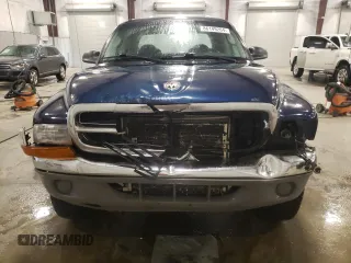 2002 Dodge Dakota SLT with VIN 1B7HG48N12S653207, listed as a Copart auction lot 86149264 with 215,021 mi miles and Salvage Title. Bid and sale history available at carsss.com. Image 5.