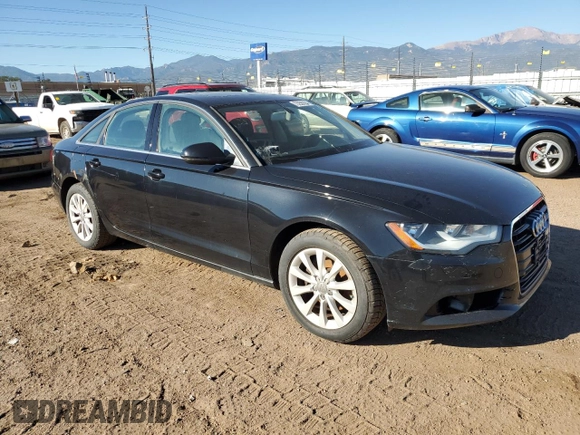 2012 Audi A6 2.0T Premium with VIN WAUCFAFC8CN064598, listed as a Copart auction lot 73256394 with 160,995 mi miles and Clean Title. Bid and sale history available at carsss.com. Image 4.
