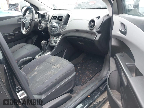 2012 Chevrolet Sonic LT with VIN 1G1JC5SH2C4189168, listed as a IAAI auction lot 41346729 with 79,389 mi miles and . Bid and sale history available at DreamBid. Image 5.