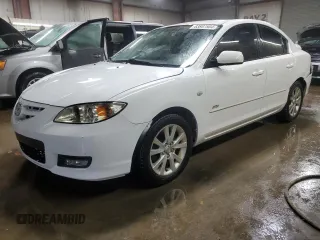 2007 Mazda 3 s Sport with VIN JM1BK323271721940, listed as a Copart auction lot 83807504 with 136,663 mi miles and Salvage Title. Bid and sale history available at carsss.com. Image 1.