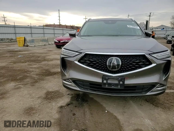 2022 Acura MDX w/Advance Package with VIN 5J8YE1H81NL032600, listed as a Copart auction lot 84120034 with 24,023 mi miles and Salvage Title. Bid and sale history available at carsss.com. Image 12.