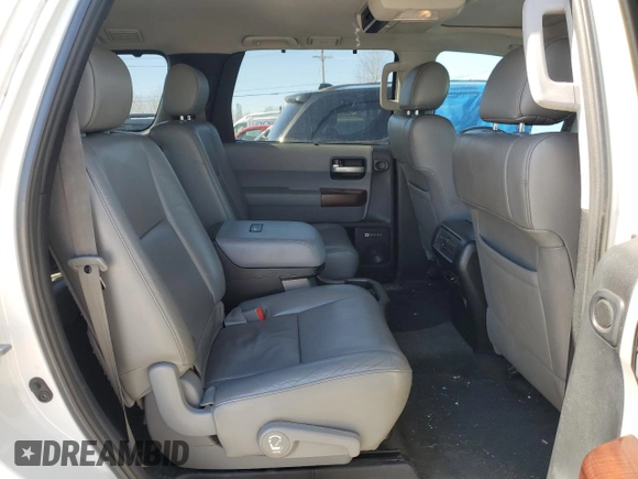 2012 Toyota Sequoia Platinum with VIN 5TDDY5G17CS055231, listed as a Copart auction lot 47800455 with 209,925 mi miles and Salvage Title. Bid and sale history available at carsss.com. Image 11.