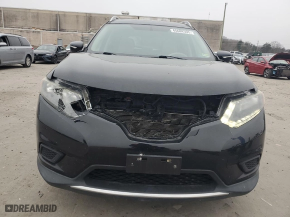 2015 Nissan Rogue S with VIN 5N1AT2MV2FC896205, listed as a Copart auction lot 45688305 with 133,918 mi miles and Salvage Title. Bid and sale history available at carsss.com. Image 5.