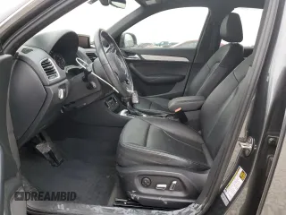 2018 Audi Q3 Premium Plus with VIN WA1HCCFS7JR022640, listed as a Copart auction lot 53517985 with 52,513 mi miles and Salvage Title. Bid and sale history available at carsss.com. Image 7.