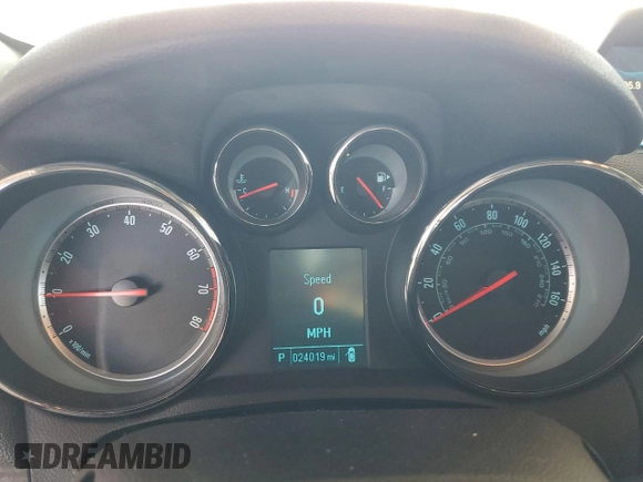 2013 Buick Encore Leather with VIN KL4CJCSB7DB103415, listed as a Copart auction lot 53165485 with 24,019 mi miles and Salvage Title. Bid and sale history available at carsss.com. Image 9.