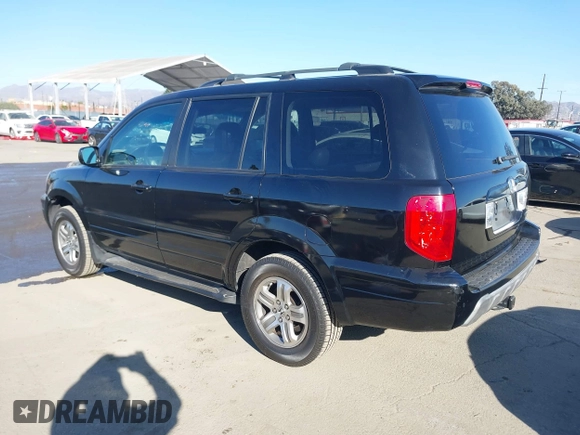 2003 Honda Pilot EX z VIN 2HKYF18713H612854, wystawiony jako IAAI lot #41344126 z przebiegiem 152 331 mil mil oraz . Historia ofert i sprzedaży dostępna na DreamBid. Obrazek 3.