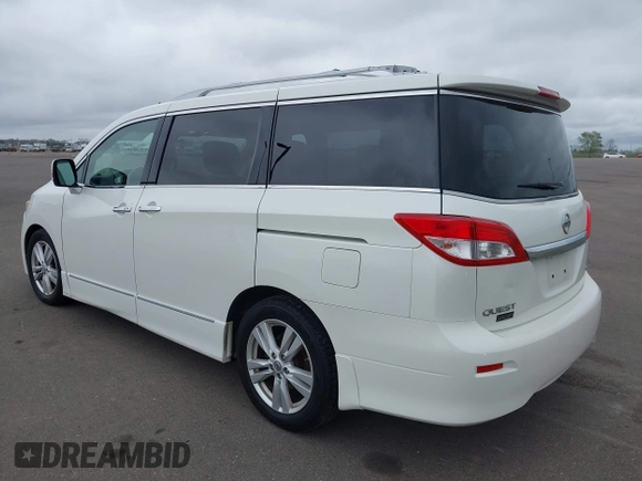 2012 Nissan Quest S z VIN JN8AE2KP4C9034426, wystawiony jako IAAI lot #42187314 z przebiegiem 221 834 mil mil oraz . Historia ofert i sprzedaży dostępna na DreamBid. Obrazek 3.