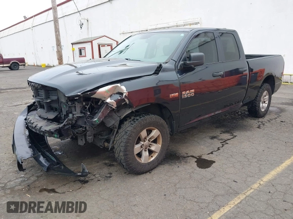 2017 Ram 1500 Express with VIN 1C6RR7FT7HS772025, listed as a IAAI auction lot 41460023 with 125,982 mi miles. Bid and sale history available at carsss.com. Image 2.