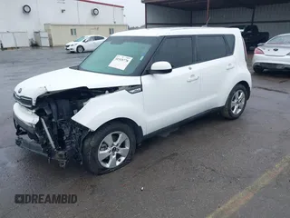 2018 Kia Soul with VIN KNDJN2A27J7533702, listed as a IAAI auction lot 41518778 with 108,529 mi miles. Bid and sale history available at carsss.com. Image 2.