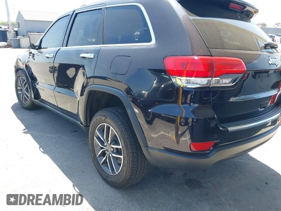 2019 Jeep Grand Cherokee Limited z VIN 1C4RJEBG7KC530267, wystawiony jako IAAI lot #42216167 z przebiegiem 60 333 mil mil oraz . Historia ofert i sprzedaży dostępna na DreamBid. Obrazek 3.